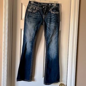 Miss Me Signature Bootcut Rhinestones Jeans